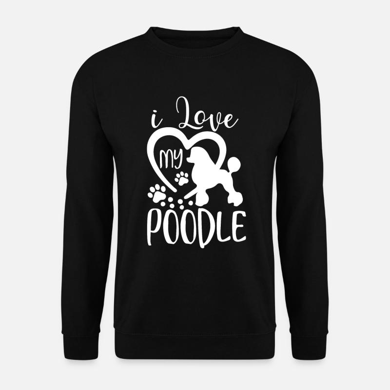 poodle - Unisex Sweatshirt - black