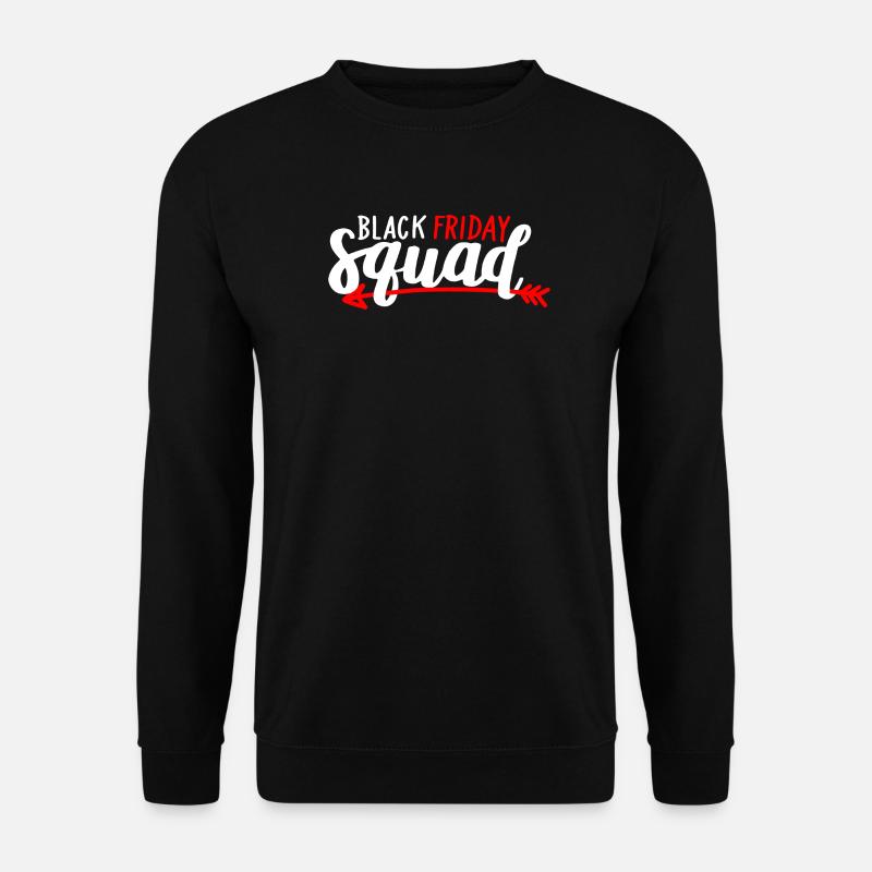 Black Friday Squad Tee - Unisex Sweatshirt - black
