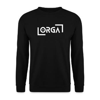 Orga - Team Member - Staff - Organizer - Crew - Unisex Sweatshirt - black - Front - Alina (178cm) & Michal (187cm)