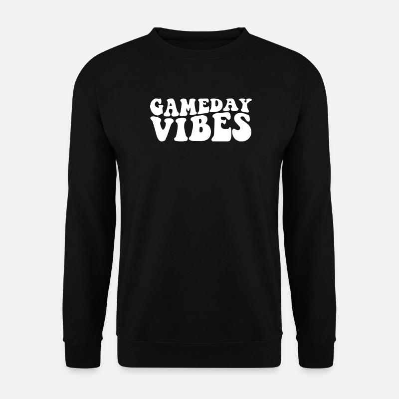Gameday Vibes Enthusiast Style - Unisex Sweatshirt - black