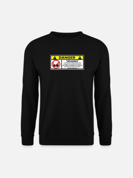Stoßstange - Unisex Pullover - Schwarz