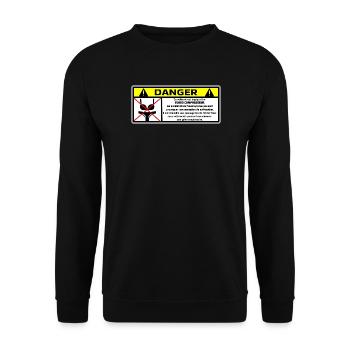 Auto - Unisex Pullover - Schwarz - Vorne - Alina (178cm) & Michal (187cm)