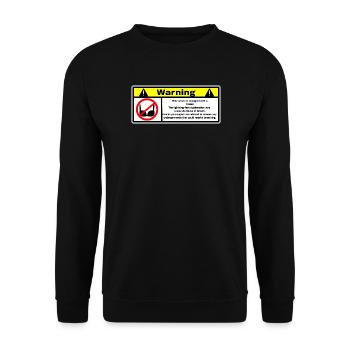 Turbo - Unisex Pullover - Schwarz - Vorne - Alina (178cm) & Michal (187cm)