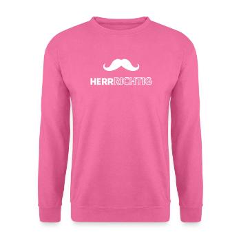 I'm a man - Unisex Sweatshirt - pink - Front