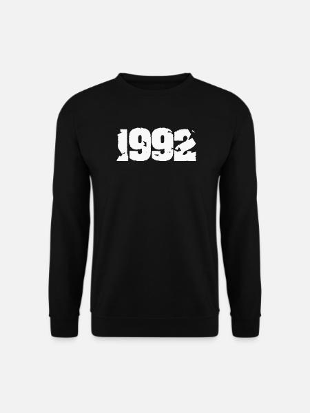 1992 Broken retro design - Unisex Sweatshirt - black