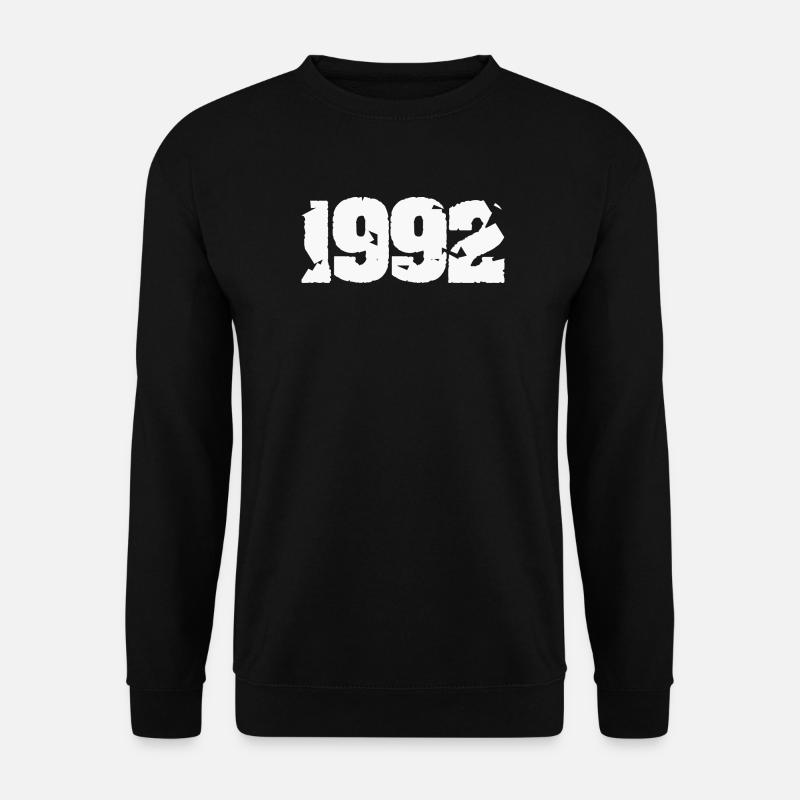 1992 Broken retro design - Unisex Sweatshirt - black