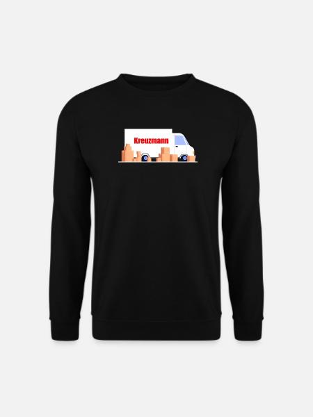 Kreuzmann Umzugsauto Design - Unisex Pullover - Schwarz