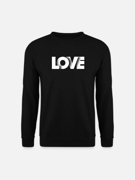 AMOUR - Sweat-shirt Unisexe - noir