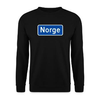 Norvège - Sweat-shirt Unisexe - noir - Devant - Alina (178cm) & Michal (187cm)