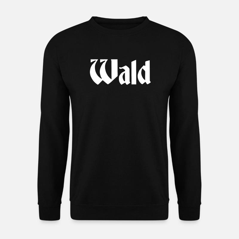 Wald - Unisex Pullover - Schwarz