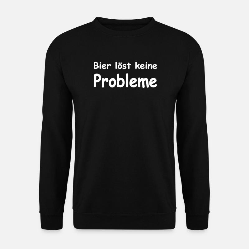 Bier - Unisex Pullover - Schwarz