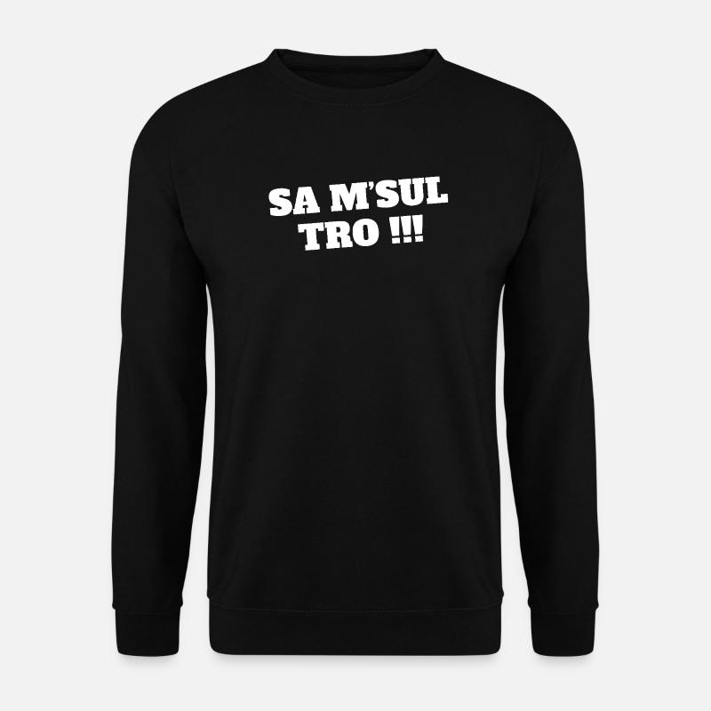 Jugend, SMS, Nachrichten - Unisex Pullover - Schwarz
