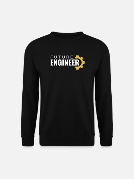 Abschlussgeschenk für zukünftige Ingenieure - Unisex Pullover - Schwarz
