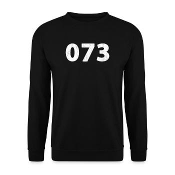 073 's-Hertogenbosch Rosmalen Empel Vught Vlijmen - Sweat-shirt Unisexe - noir - Devant - Alina (178cm) & Michal (187cm)