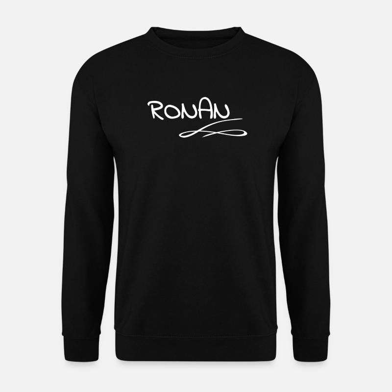 Abstract Line Art Ronan - Unisex Sweatshirt - black