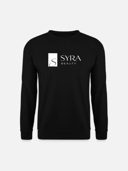 SYRA Beauty Logo: Elegant minimalism - Unisex Sweatshirt - black