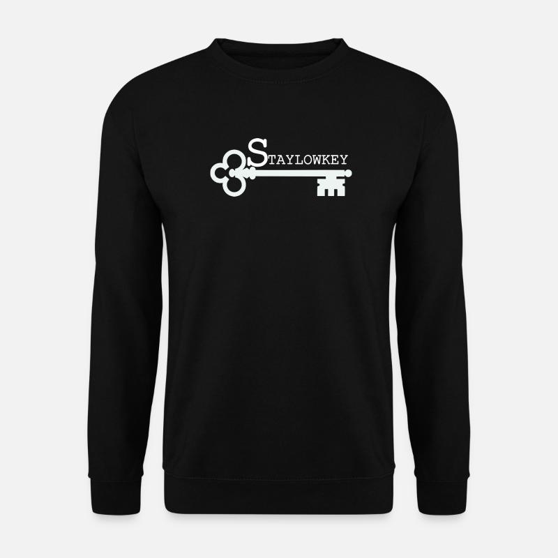 Zurückhaltende Illustration - Unisex Pullover - Schwarz