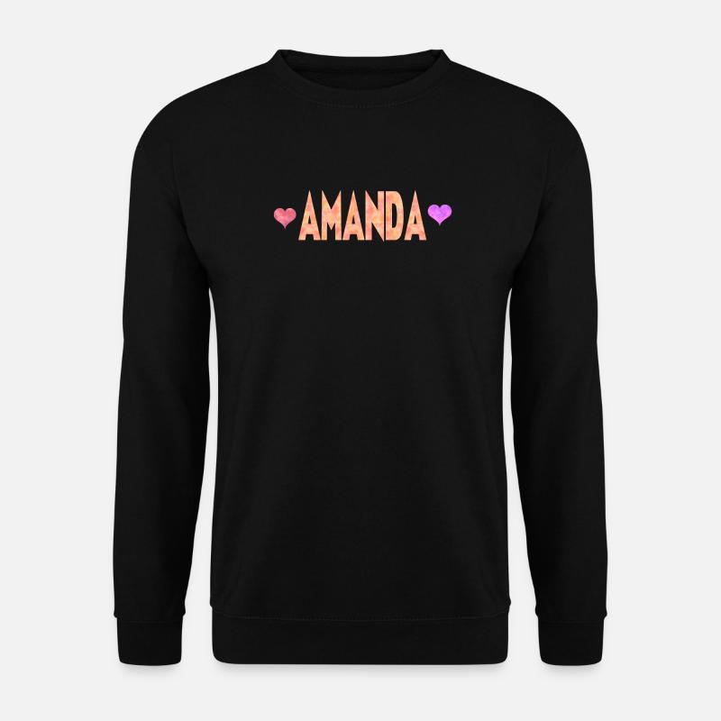 Amanda - Unisex Sweatshirt - black