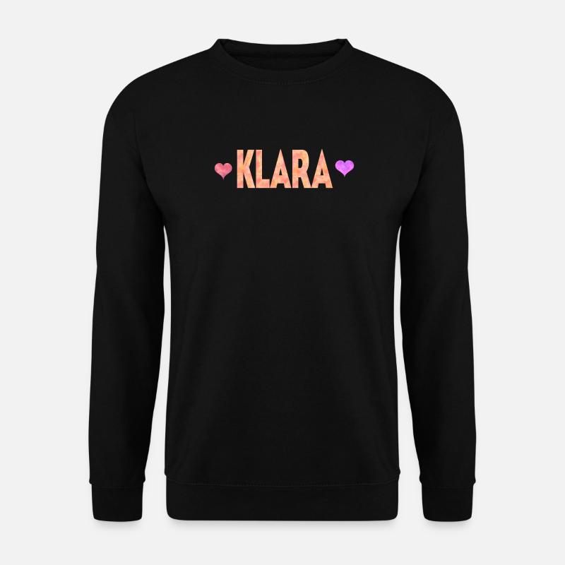 Klara - Unisex Pullover - Schwarz