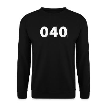 040 Eindhoven Veldhoven Geldrop Valkenswaard Heeze - Sweat-shirt Unisexe - noir - Devant - Alina (178cm) & Michal (187cm)