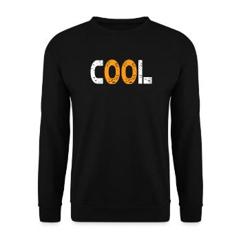 Cool, modern und jung - Unisex Pullover - Schwarz - Vorne - Alina (178cm) & Michal (187cm)