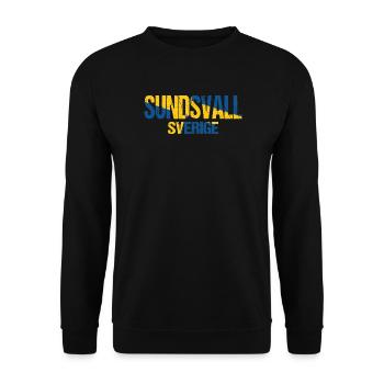 Sundsvall Servige - Unisex Pullover - Schwarz - Vorne - Alina (178cm) & Michal (187cm)