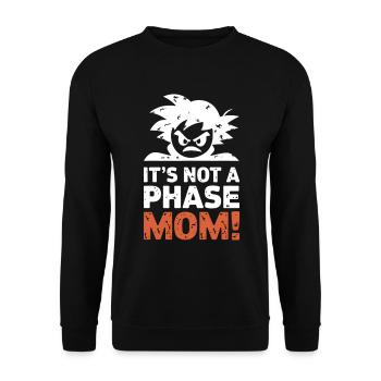 Ce n’est pas une phase maman ! Emo Goth Alternative - Sweat-shirt Unisexe - noir - Devant - Alina (178cm) & Michal (187cm)