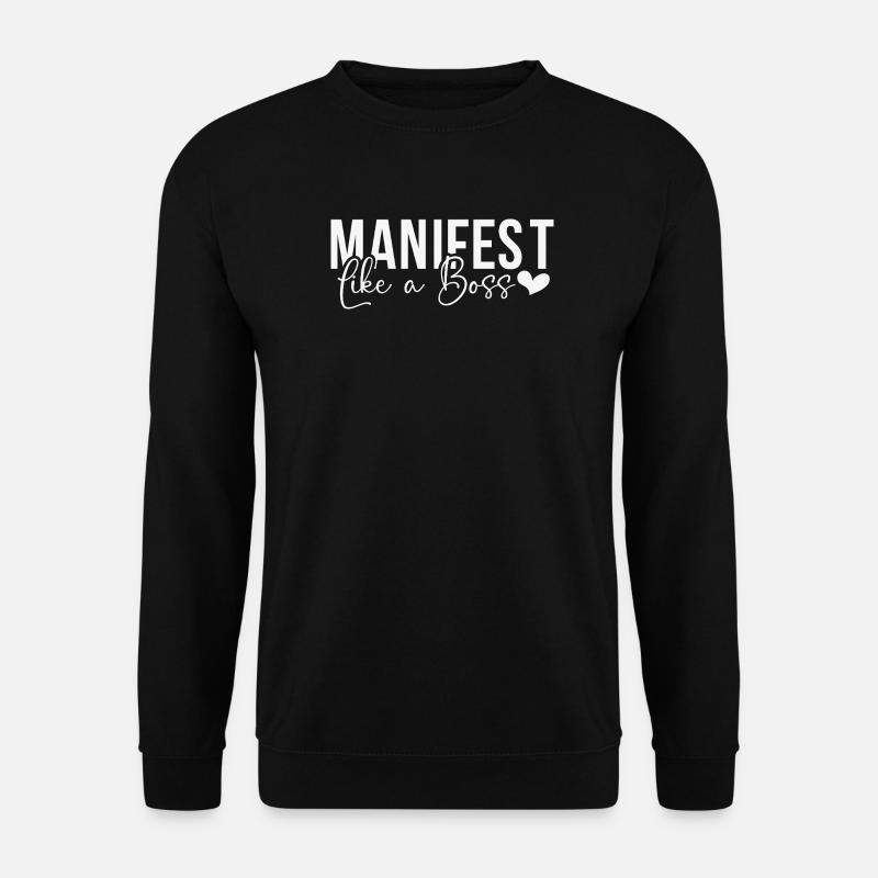 Manifestation  - Unisex Sweatshirt - black