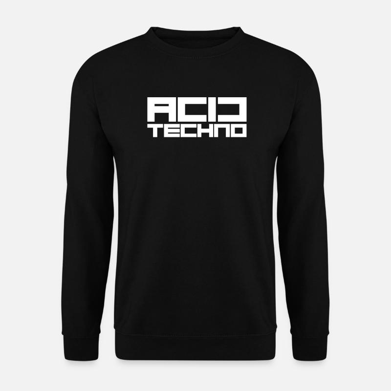 techno acide - Sweat-shirt Unisexe - noir