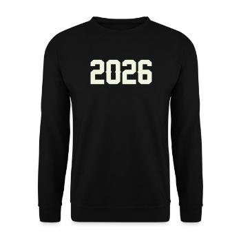 2026 - Sweat-shirt Unisexe - noir - Devant - Alina (178cm) & Michal (187cm)