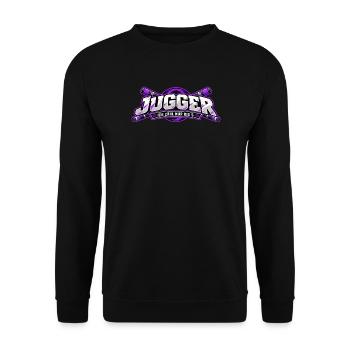 Jugger Zähle Bis 5 - Unisex Pullover - Schwarz - Vorne - Alina (178cm) & Michal (187cm)