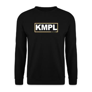 KMPL - Kumpel gold - Unisex Pullover - Schwarz - Vorne - Alina (178cm) & Michal (187cm)