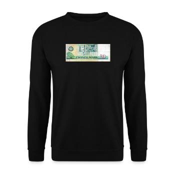 20 mark of the gdr - Unisex Sweatshirt - black - Front - Alina (178cm) & Michal (187cm)