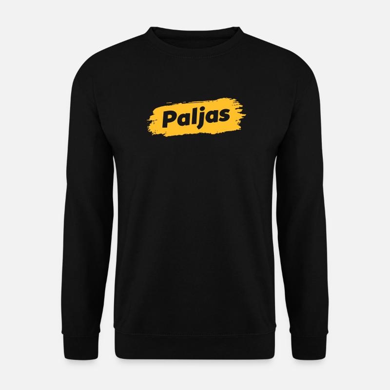 Paljas - Antwerp dialect - Unisex Sweatshirt - black