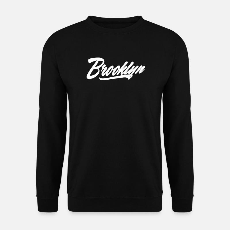 brooklyn shirt - Unisex Pullover - Schwarz