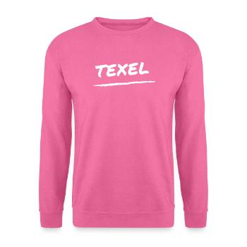 Texel Schriftzug - Unisex Pullover - Pink - Vorne