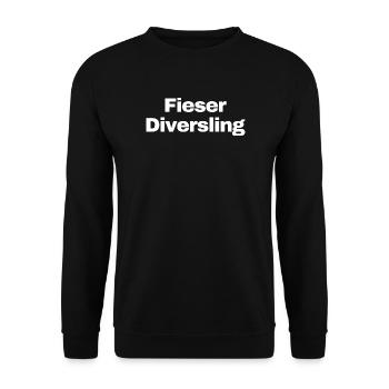 Such a slouch - Unisex Sweatshirt - black - Front - Alina (178cm) & Michal (187cm)