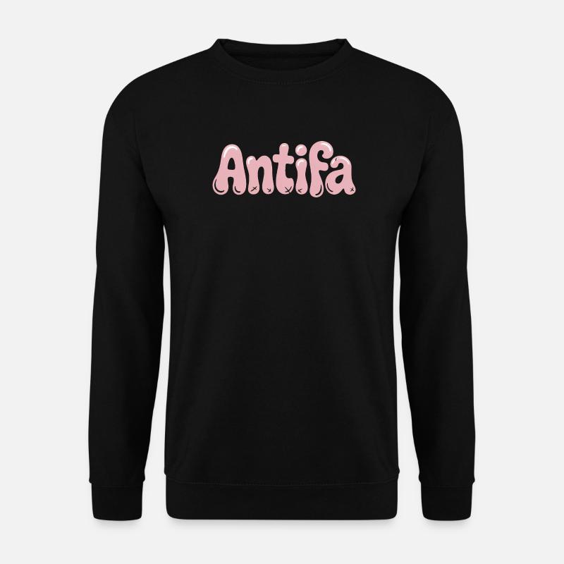 Antifa - Antifascist Merch - Unisex Sweatshirt - black