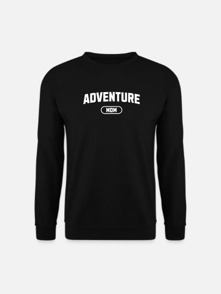 Adventure Mom - Unisex Sweatshirt - black