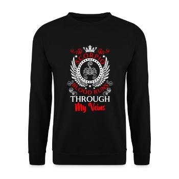 Scorpio Birthday Astro Element - Unisex Sweatshirt - black - Front - Alina (178cm) & Michal (187cm)