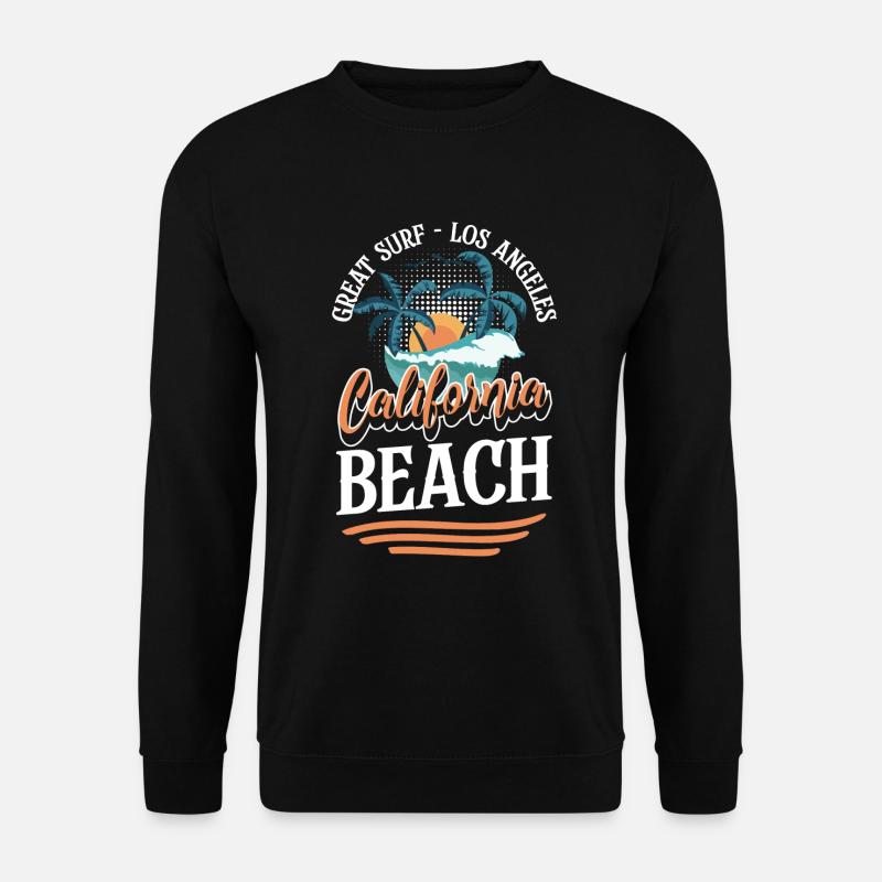 Summer Wave Surfing - Unisex Sweatshirt - black