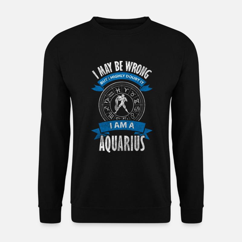 Sternzeichen Geburtstag Geburt Sonne - Unisex Pullover - Schwarz