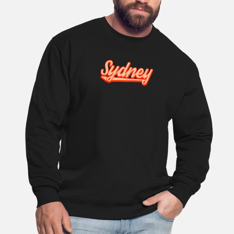 Logo du script rétro de Sydney Sweat-shirt Unisexe