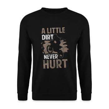 Bike Freestyle Stunt Park - Unisex Sweatshirt - black - Front - Alina (178cm) & Michal (187cm)