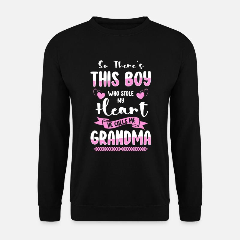 Opa Großmutter - Unisex Pullover - Schwarz