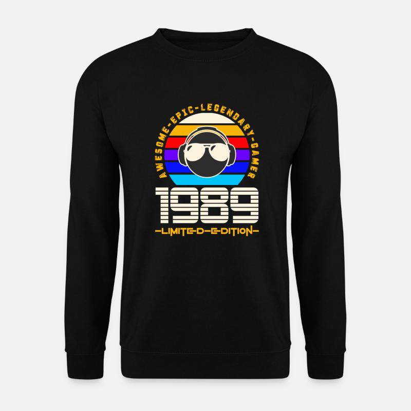 1989 - Unisex Pullover - Schwarz