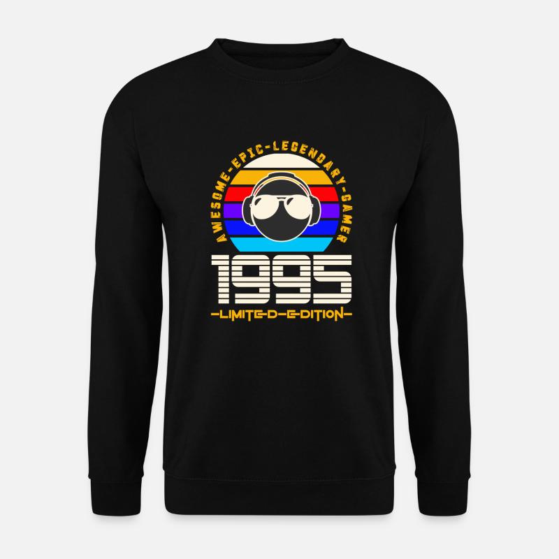 1995 - Unisex Pullover - Schwarz