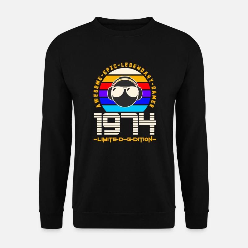 1974 - Unisex Sweatshirt - black