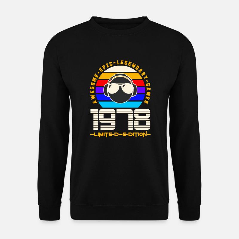 1978 - Unisex Pullover - Schwarz