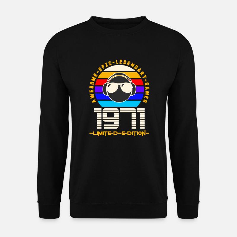 1971 - Unisex Sweatshirt - black